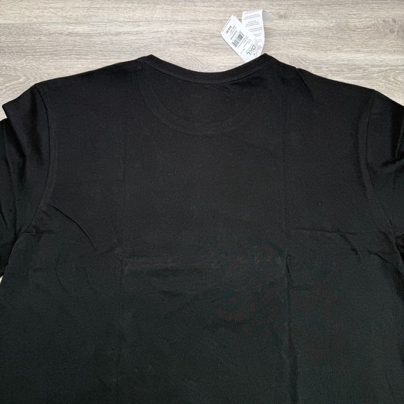 Lacoste Sport Shirt Mens XLT Black Big Green Crocodile Logo Tee Short Sleeve - Picture 9 of 13